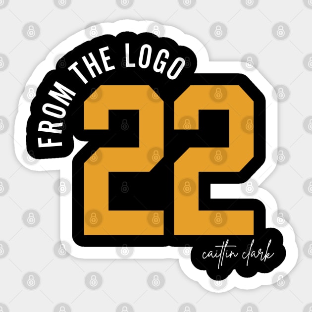 From The Logo 22 Caitlin Clark Sticker by hippohost